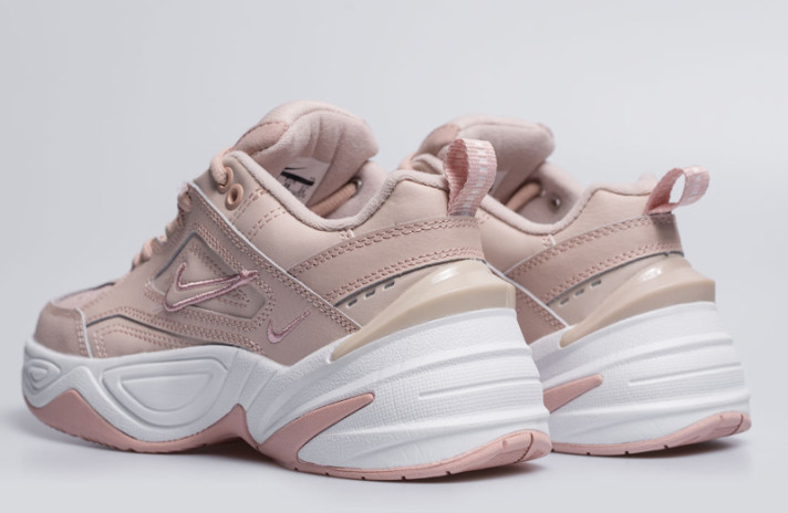 beige nike m2k tekno